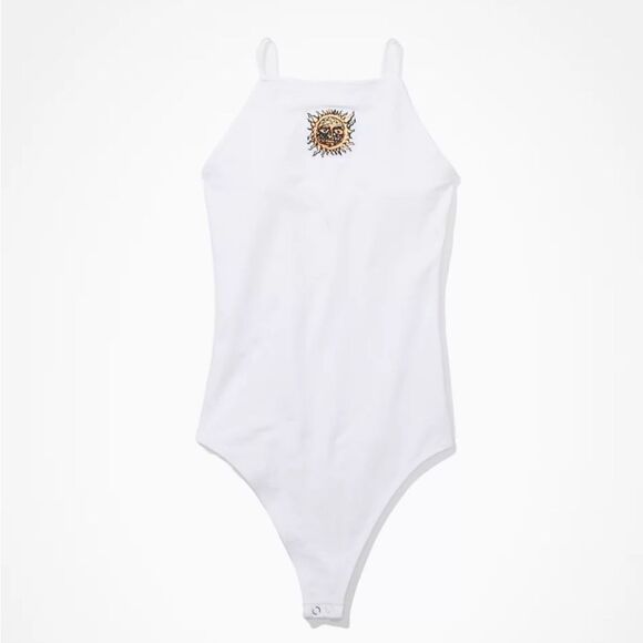 American Eagle Outfitters Tops - AE Sublime Graphic Bodysuit Nwt